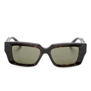 Gucci Eyewear tortoiseshell rectangle-frame sunglasses