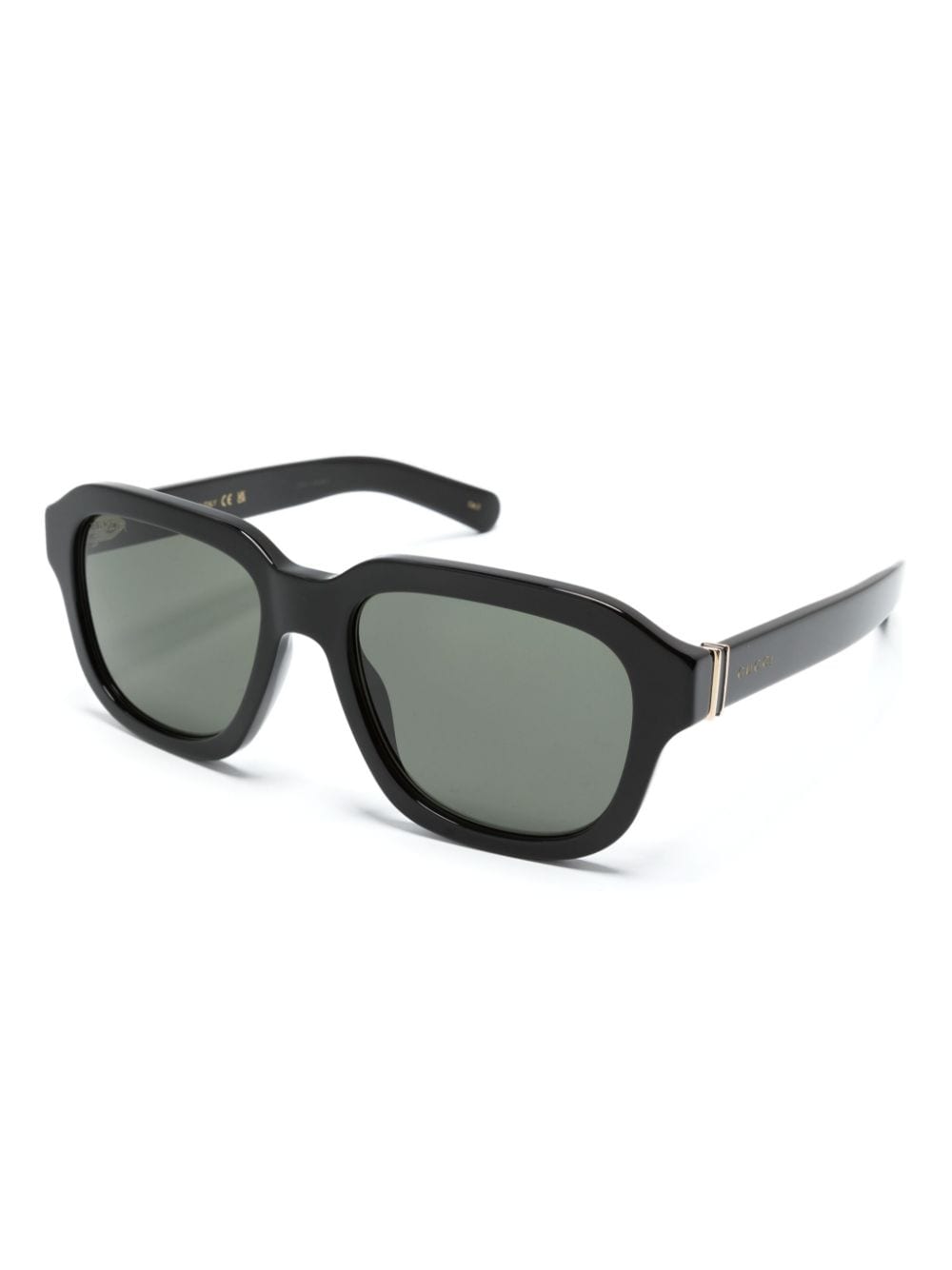 Gucci Eyewear logo-print oversize sunglasses - Image 2