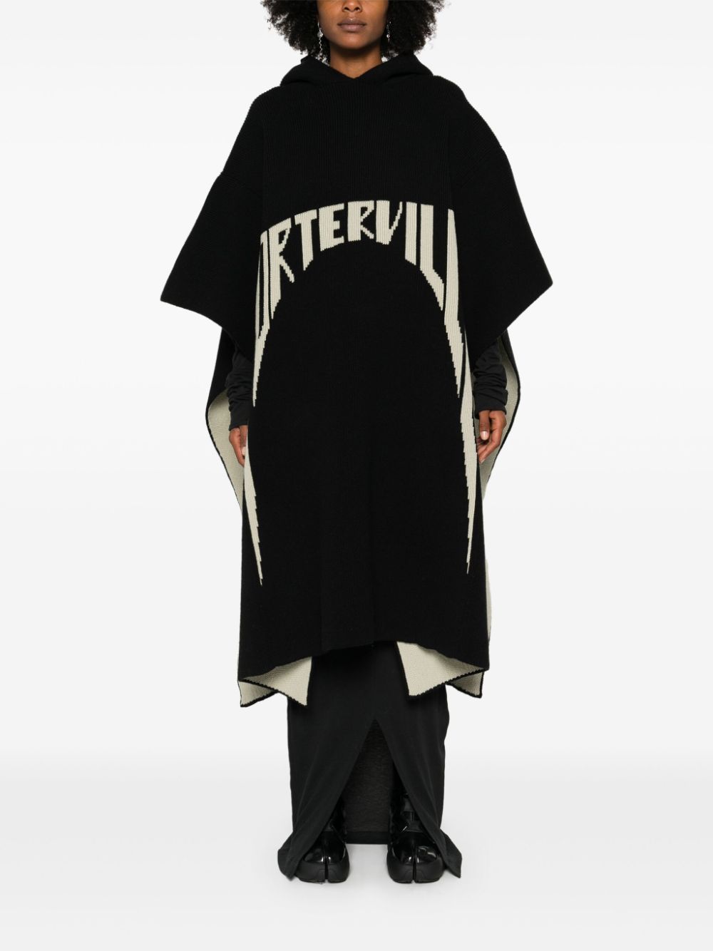 Rick Owens knitted poncho - Image 2