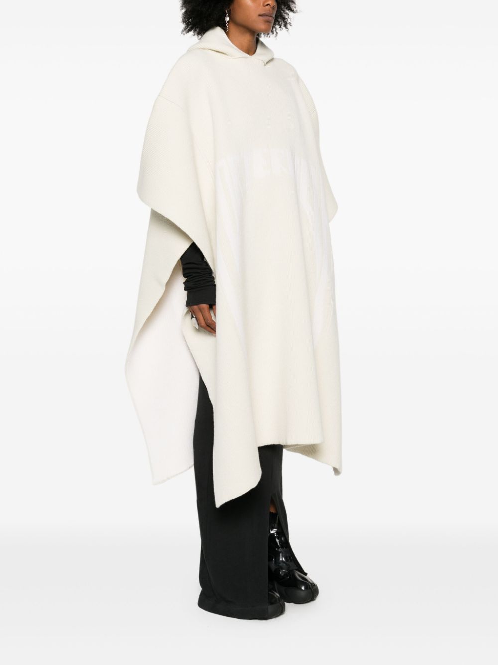 Rick Owens knitted poncho - Image 3