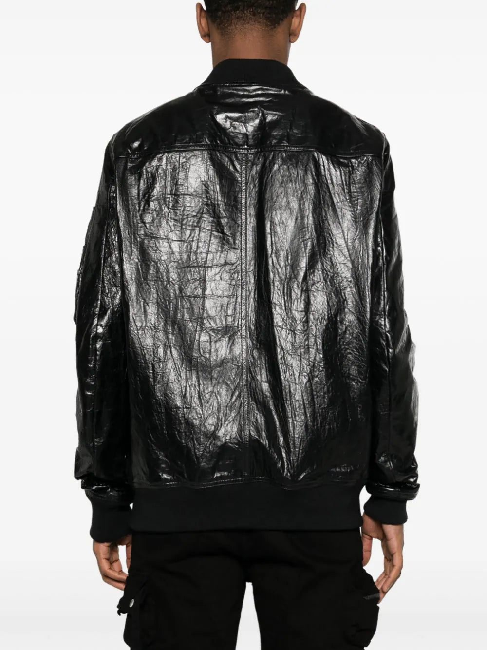 Rick Owens Classic Flight leather bomber jacket - Image 4