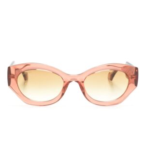 Gucci Eyewear Interlocking G-logo oval-frame sunglasses