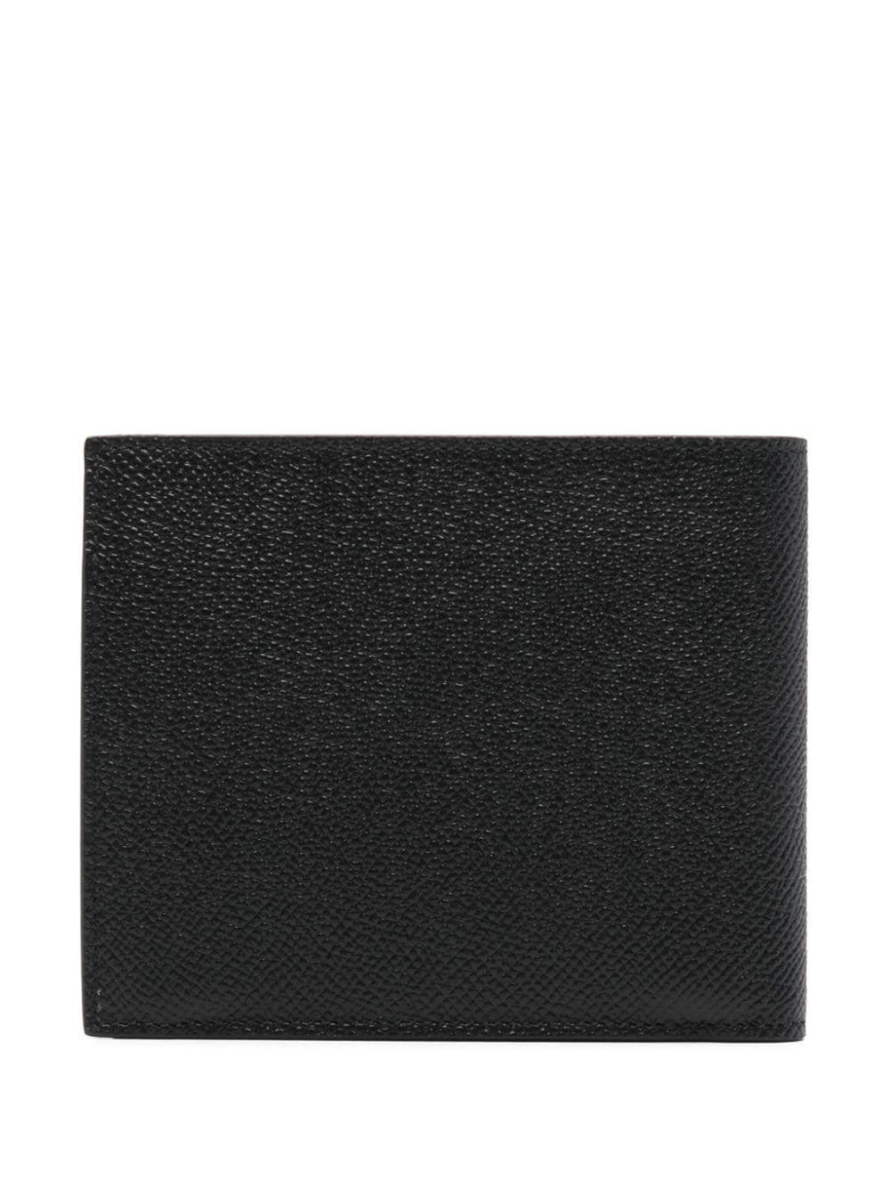 Ferragamo Gancini-plaque grained leather wallet