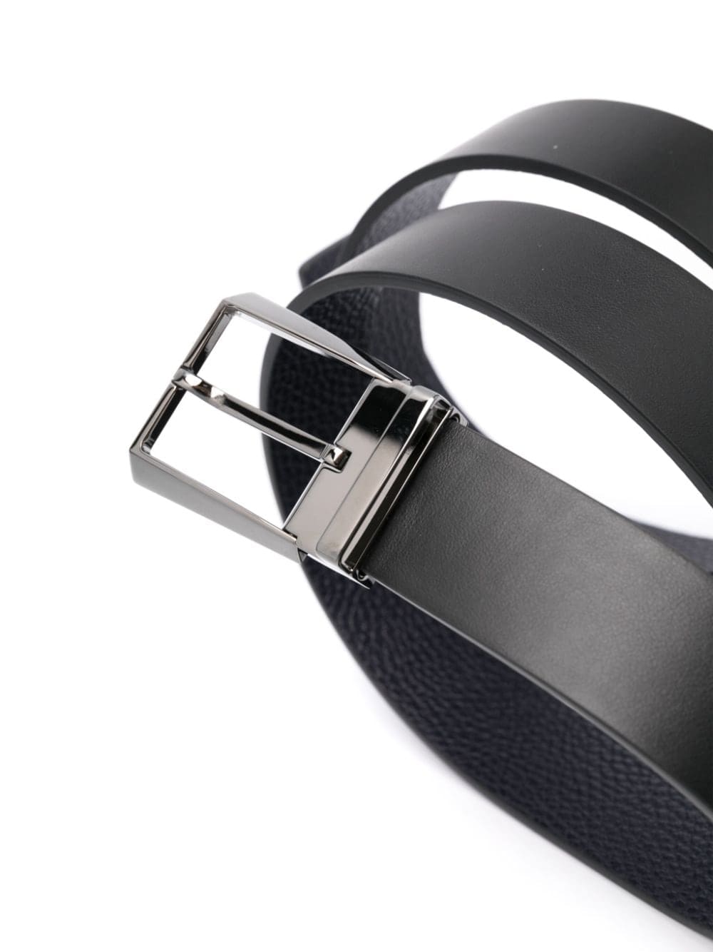 Ferragamo Gancini-plaque reversible leather belt - Image 2