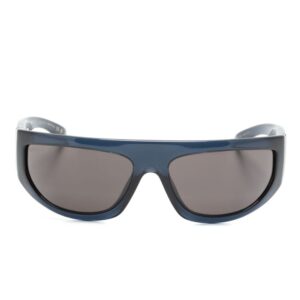 Gucci Eyewear logo-plaque shield-frame sunglasses