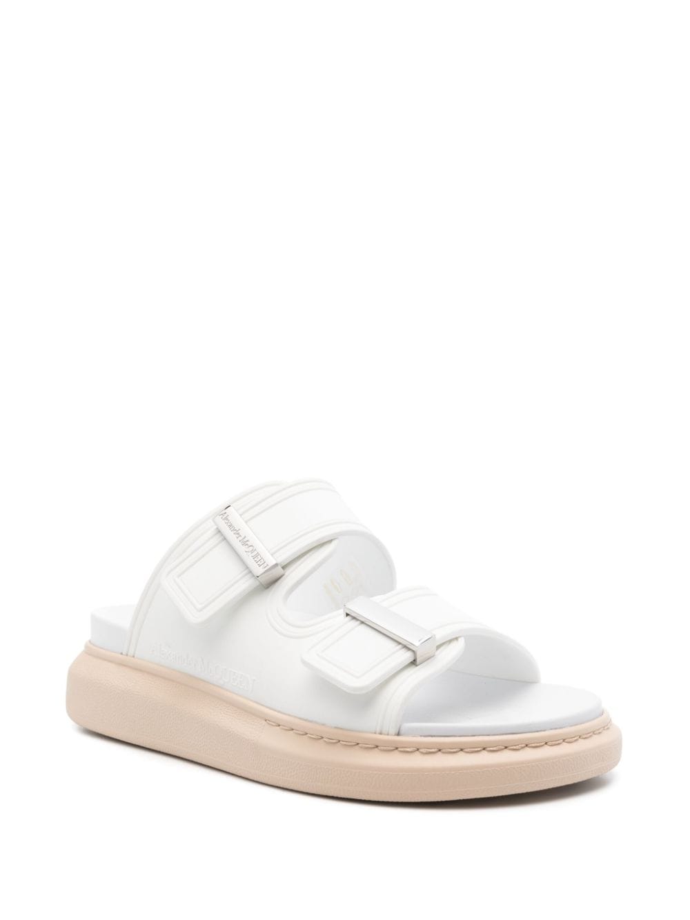 Alexander McQueen Hybrid double-strap slides - Image 2