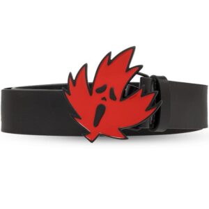 Louis Vuitton logo-buckle leather belt