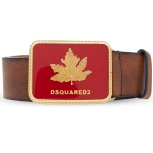 Louis Vuitton logo-buckle leather belt