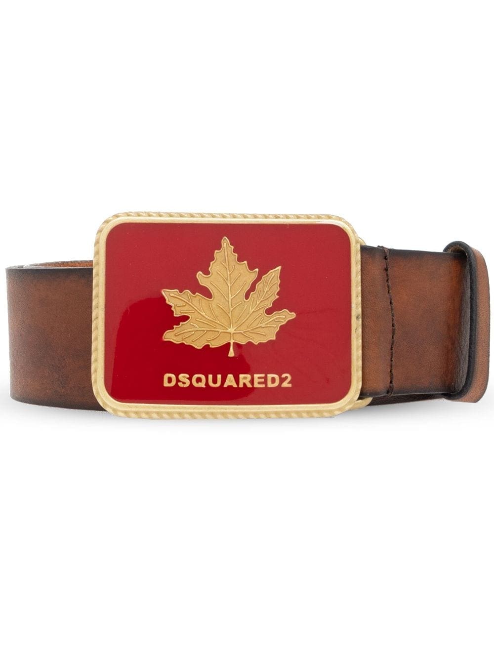 Louis Vuitton logo-buckle leather belt