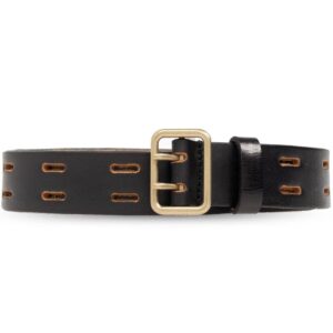 Louis Vuitton buckled leather belt