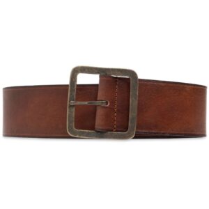 Louis Vuitton buckled leather belt