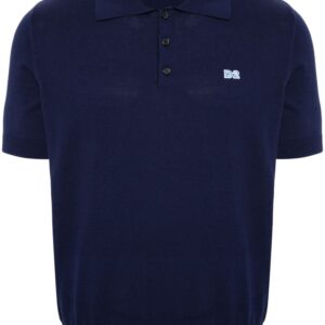 DSQUARED2  logo-embroidered cotton polo shirt