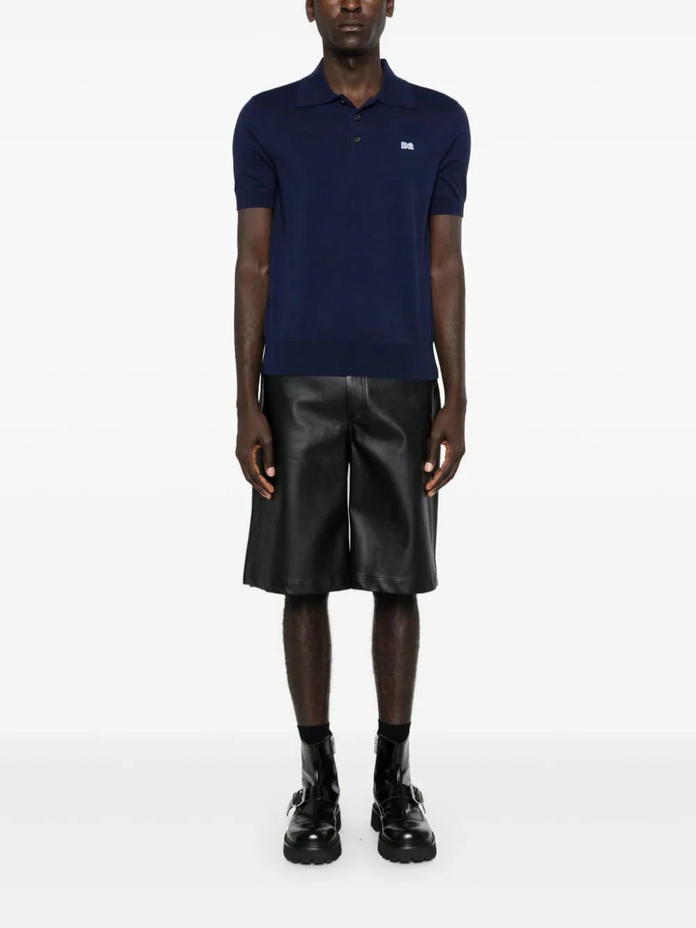 DSQUARED2 logo-embroidered cotton polo shirt - Image 2