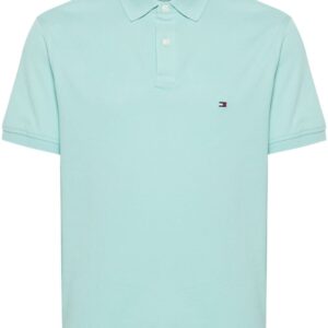 Tommy Hilfiger logo-embroidered piqué polo shirt