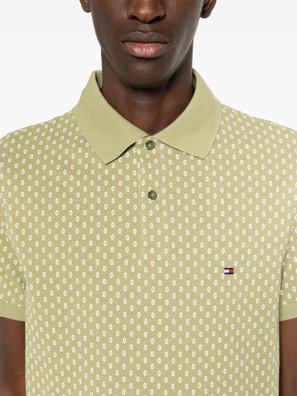 Tommy Hilfiger logo-embroidered organic cotton polo shirt - Image 5