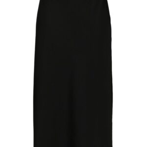 Calvin Klein  logo-waistband midi skirt