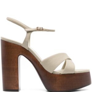 Saint Laurent  125mm Bianca sandals
