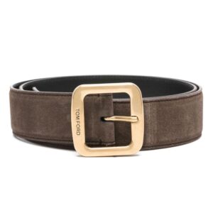 TOM FORD leather buckle belt