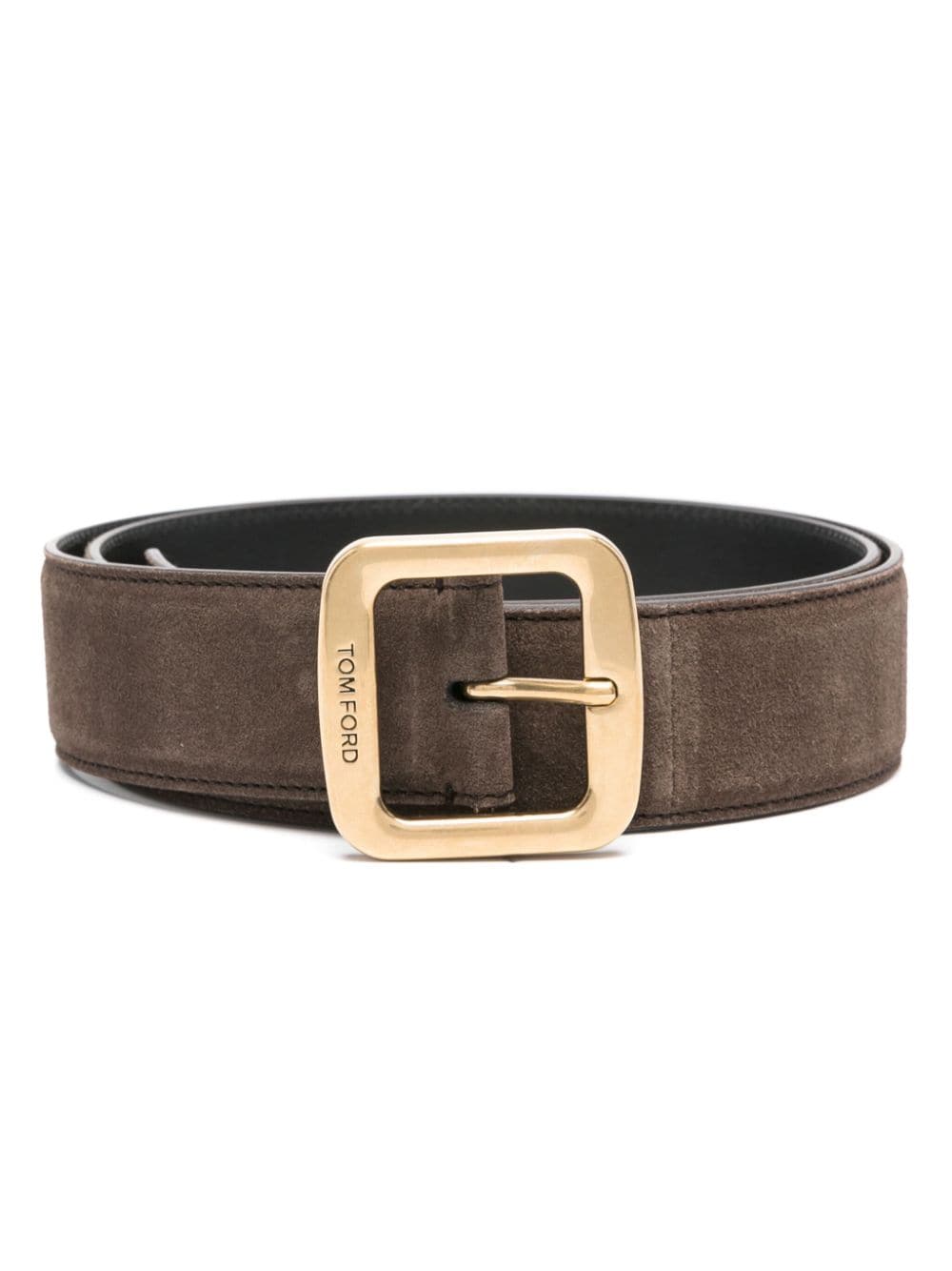 TOM FORD leather buckle belt