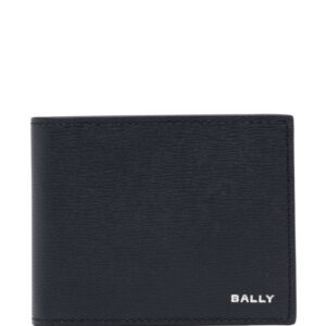 Bally logo-stamp bi-fold leather wallet