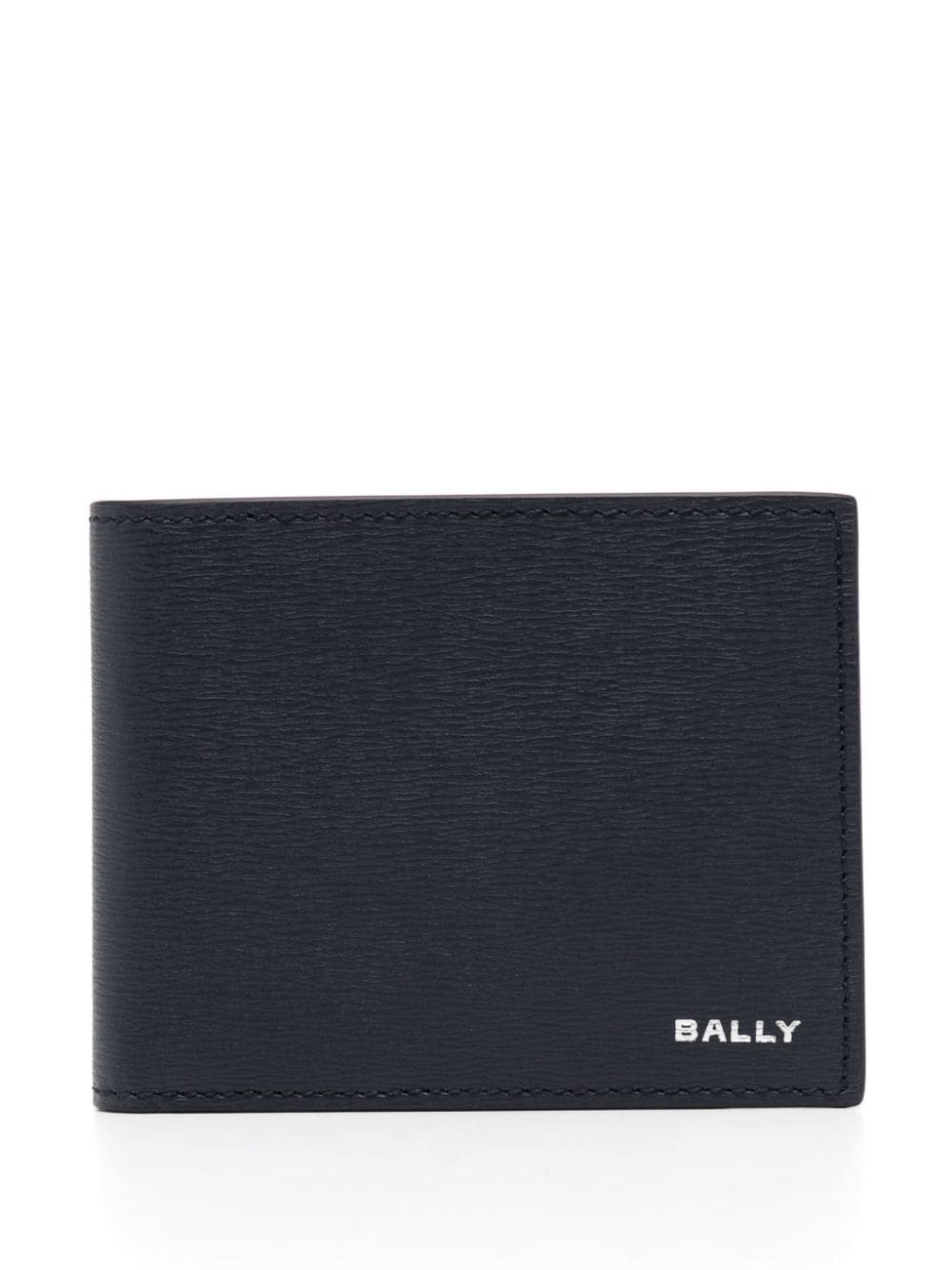 Bally logo-stamp bi-fold leather wallet