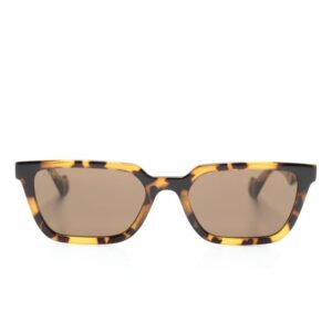 Gucci Eyewear tortoiseshell rectangle-frame sunglasses