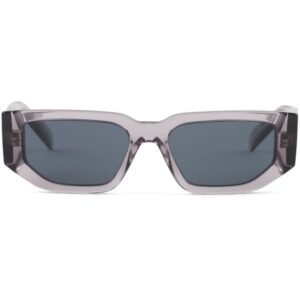 Prada Eyewear triangle-logo rectangle-frame sunglasses