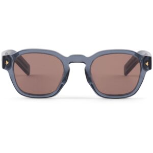 Prada Eyewear logo-striped arms square-frame sunglasses