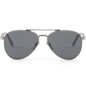 Prada Eyewear double-bridge pilot-frame sunglasses
