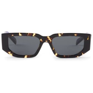 Prada Eyewear tortoiseshell gradient rectangle-frame sunglasses