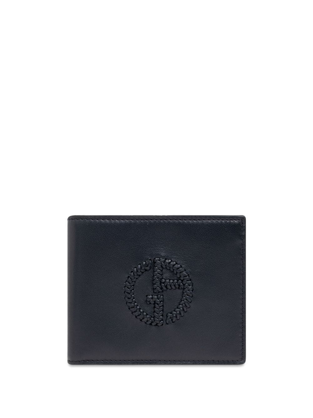 Giorgio Armani logo engraved wallet