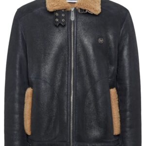 Philipp Plein  skull-embroidered jacket