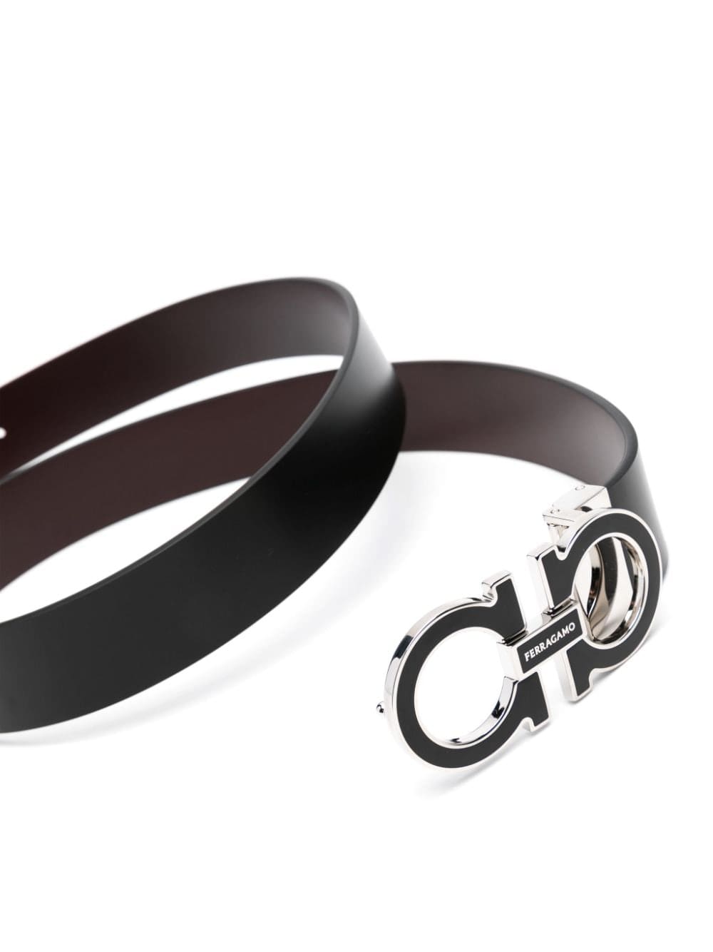 Louis Vuitton logo-buckle leather belt - Image 2