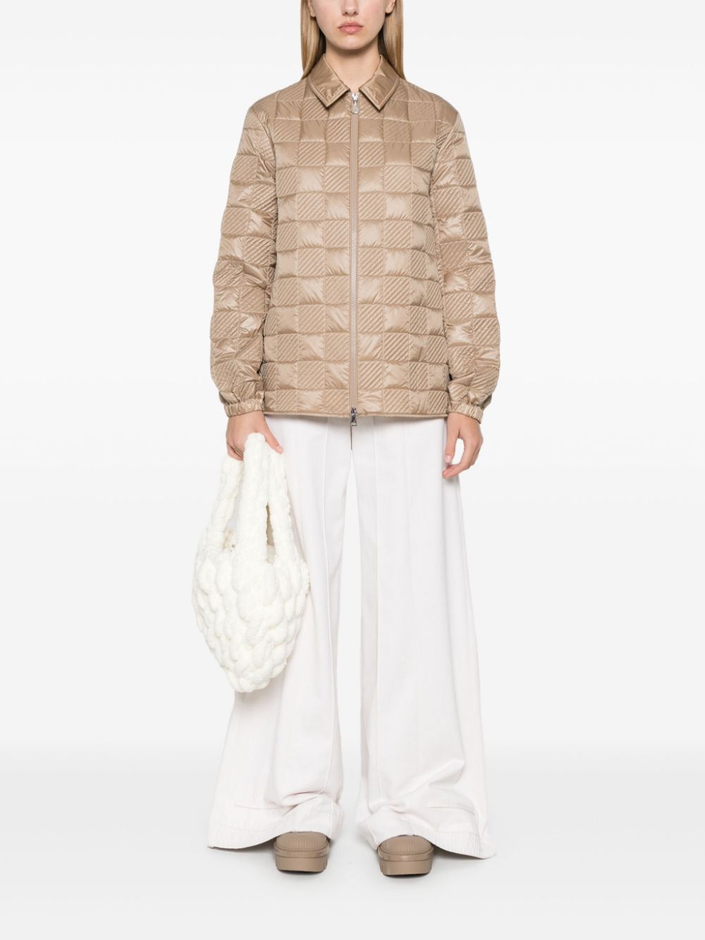 Moncler logo-appliqué jacket - Image 2