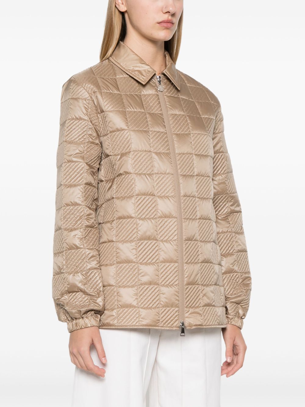 Moncler logo-appliqué jacket - Image 3