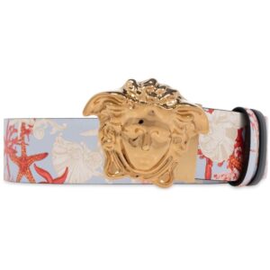 Louis Vuitton La Medusa leather reversible belt