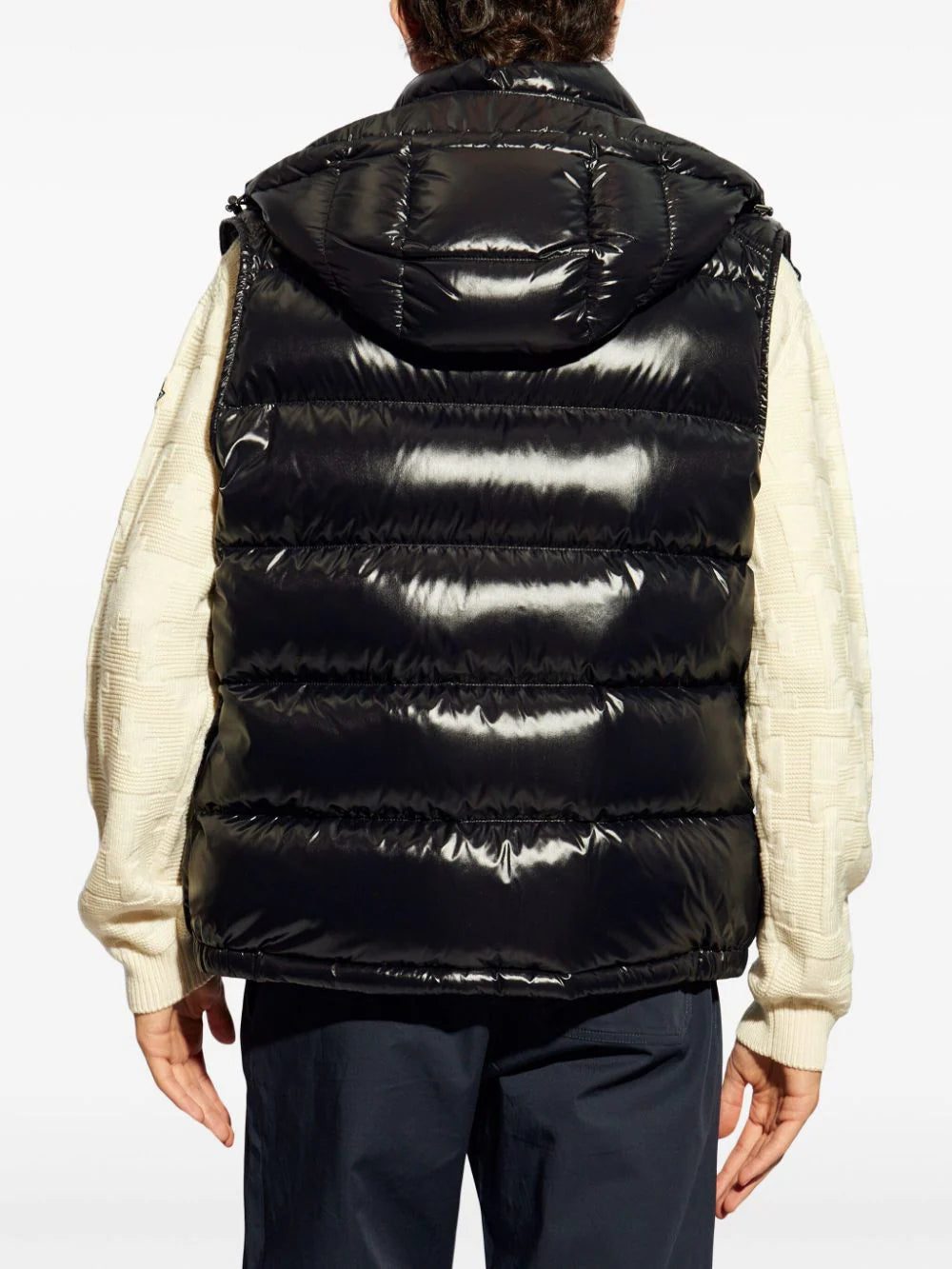 Moncler high-shine padded gilet - Image 4