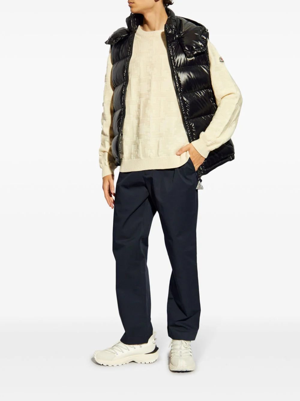 Moncler high-shine padded gilet - Image 2