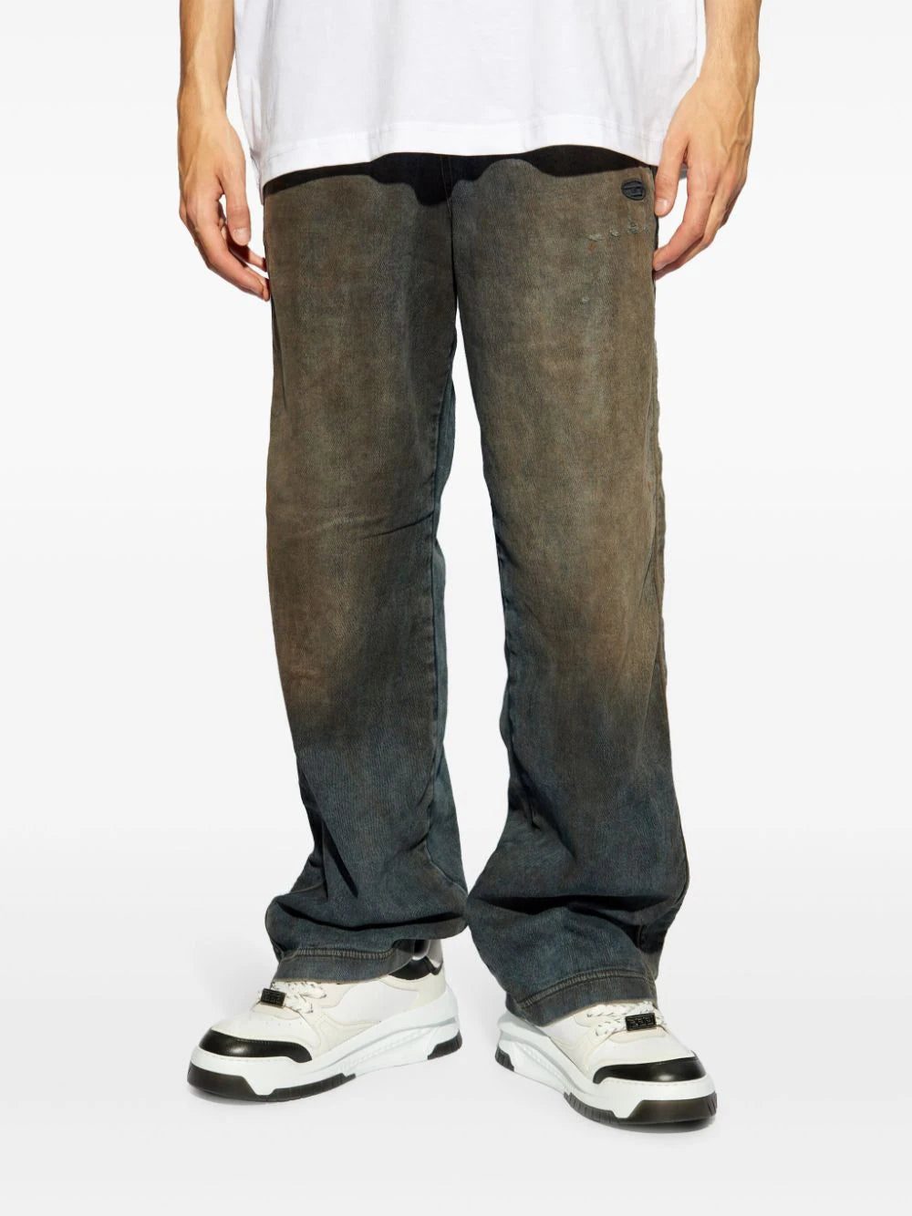 Diesel D-Martians distressed track pants - Image 3