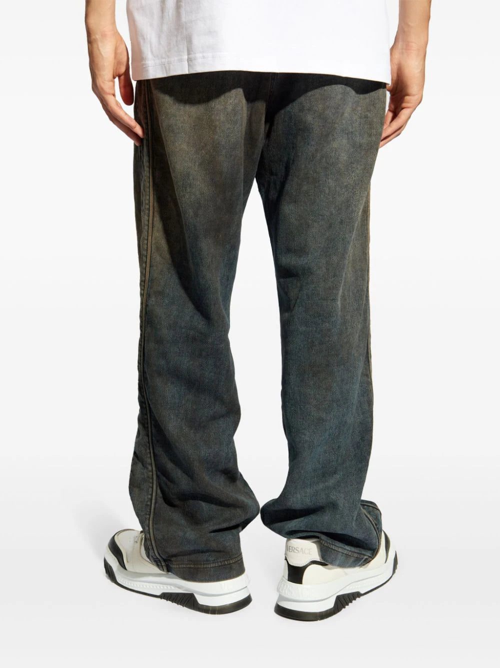 Diesel D-Martians distressed track pants - Image 4