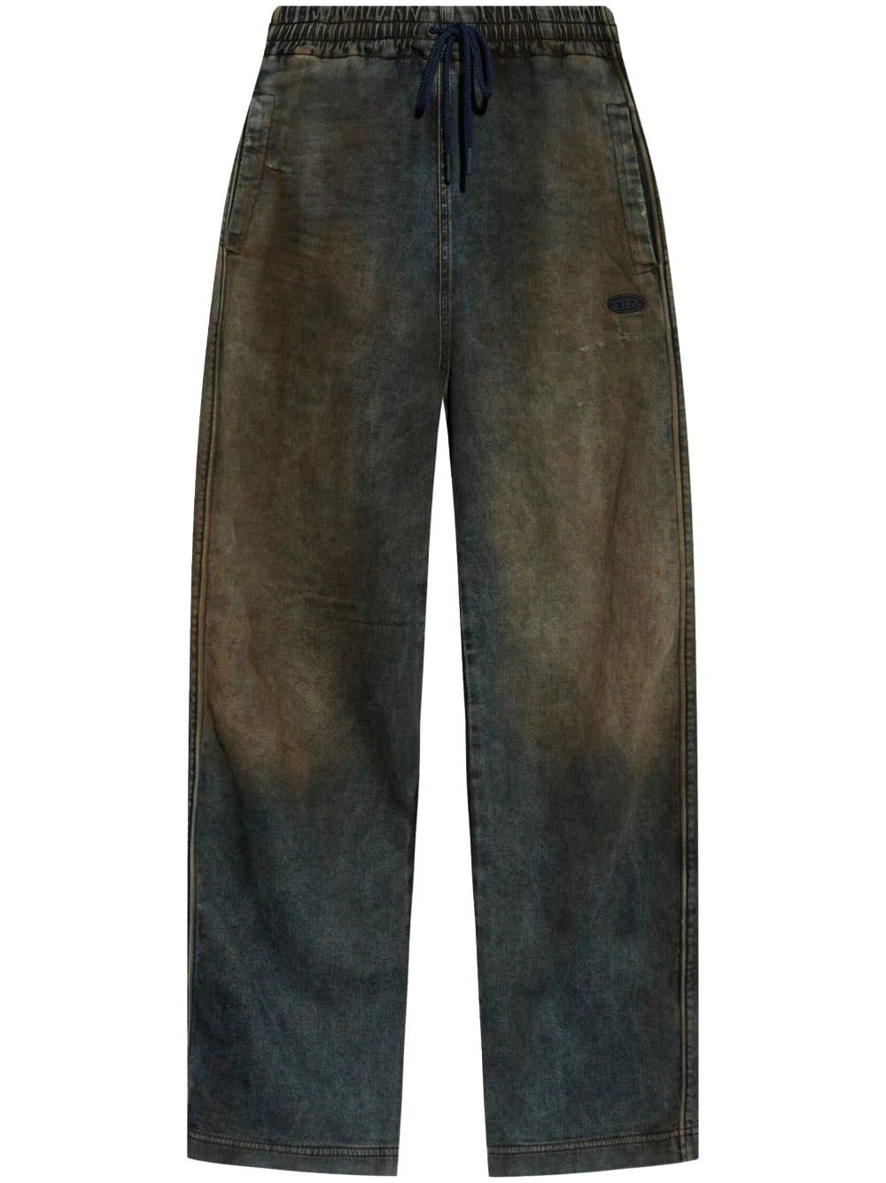 Diesel D-Martians distressed track pants