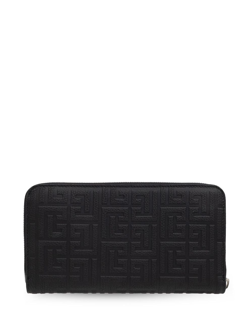 Balmain logo-print leather wallet