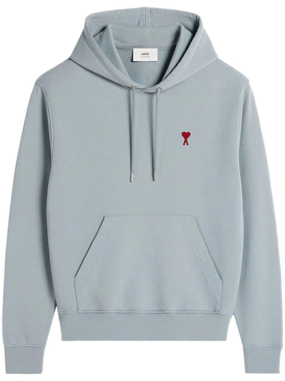 AMI Paris Ami De Coeur-embroidered hoodie