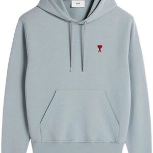 AMI Paris  Ami De Coeur-embroidered hoodie