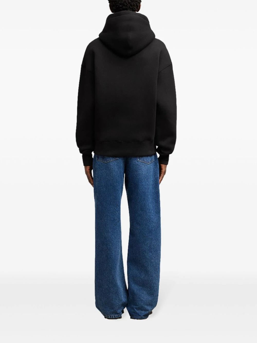 AMI Paris Ami de Coeur zipped cotton hoodie - Image 4