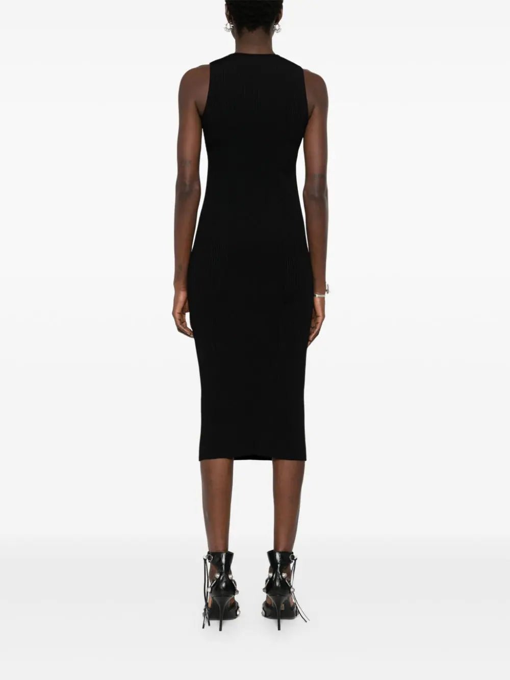Alexander McQueen cut-out ribbed maxi dress - Image 4