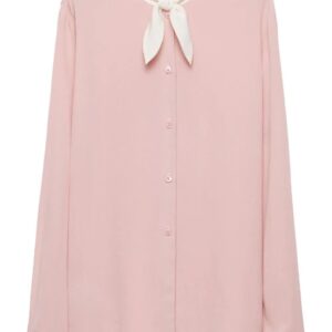 Prada button-down silk shirt