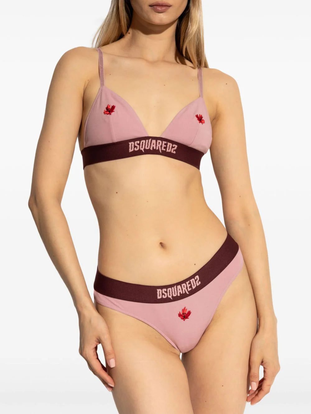 DSQUARED2 maple leaf-embroidered briefs - Image 3