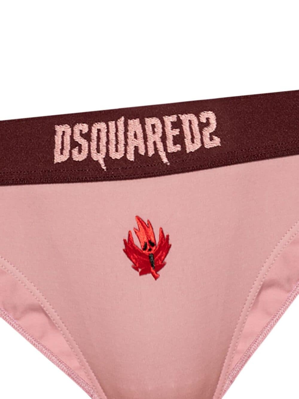 DSQUARED2 maple leaf-embroidered briefs - Image 2