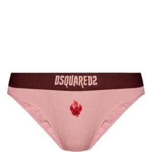 DSQUARED2  maple leaf-embroidered briefs